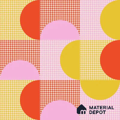 PDK019-10 | Modern Series Patterned Look 40 inches Sandblast Paper (Customized Size Wallpaper)