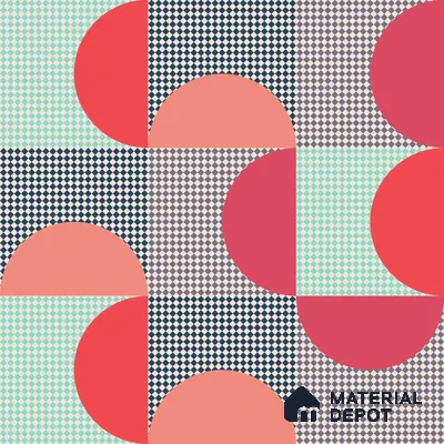 PDK019-3 | Modern Series Patterned Look 50 inches Premium Paper (Customized Size Wallpaper)