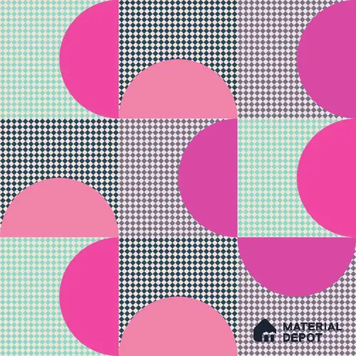 PDK019-6 | Modern Series Patterned Look 52 inches Economy Paper (Customized Size Wallpaper)