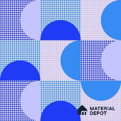 PDK019-9 | Modern Series Patterned Look 40 inches Canvas Paper (Customized Size Wallpaper)