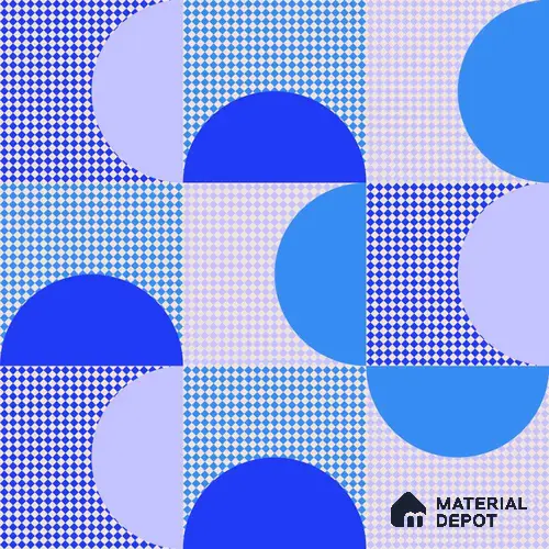 PDK019-9 | Modern Series Patterned Look 52 inches Economy Paper (Customized Size Wallpaper)