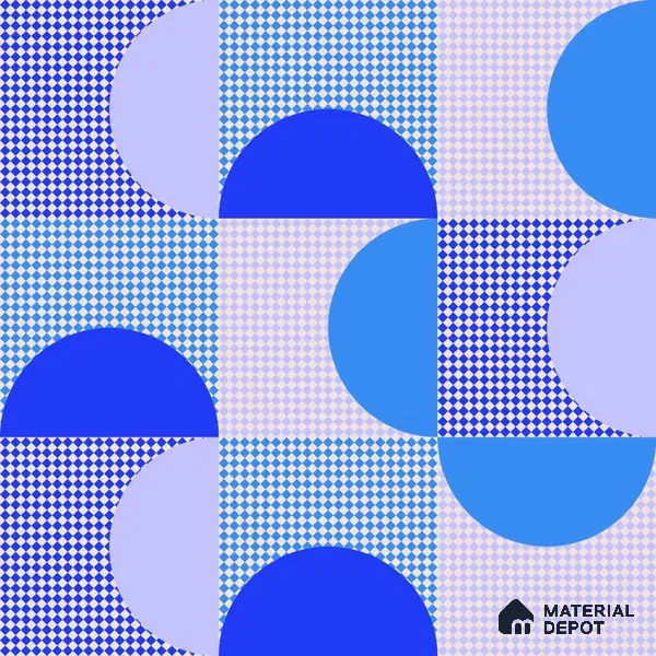 PDK019-9 | Modern Series Patterned Look 40 inches Canvas Paper (Customized Size Wallpaper)