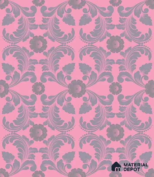 PDK021-2 | Traditional Series Patterned Look 40 inches Sandblast Paper (Customized Size Wallpaper)