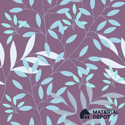 PDK033-4 | Modern Series Florals Look 40 inches Canvas Paper (Customized Size Wallpaper)