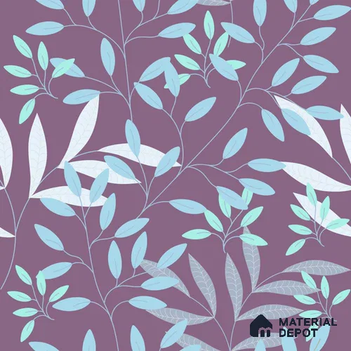 PDK033-4 | Modern Series Florals Look 50 inches Premium Paper (Customized Size Wallpaper)
