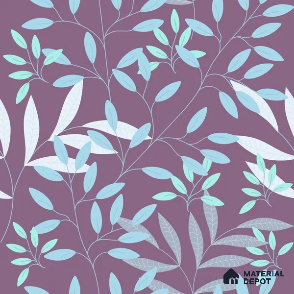 PDK033-4 | Modern Series Florals Look 50 inches Premium Paper (Customized Size Wallpaper)
