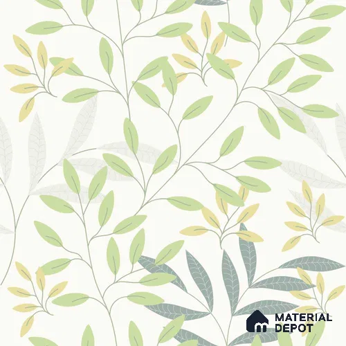 PDK033-8 | Modern Series Florals Look 52 inches Economy Paper (Customized Size Wallpaper)