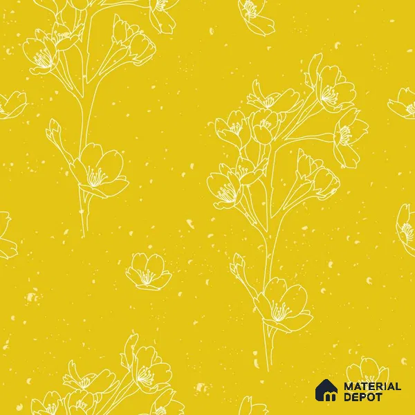 PDK034-7 | Modern Series Florals Look 50 inches Premium Paper (Customized Size Wallpaper)