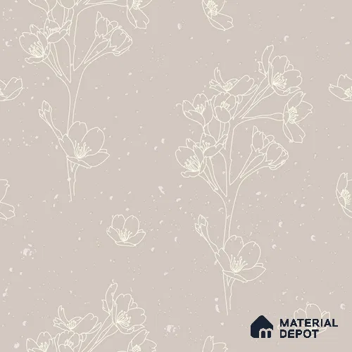 PDK034-8 | Modern Series Florals Look 50 inches Premium Paper (Customized Size Wallpaper)