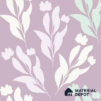 PDK035-5 | Modern Series Florals Look 52 inches Economy Paper (Customized Size Wallpaper)
