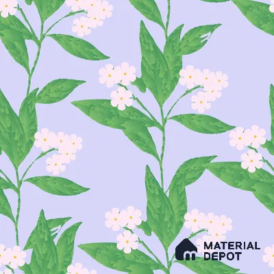PDK037-11 | Modern Series Florals Look 40 inches Canvas Paper (Customized Size Wallpaper)