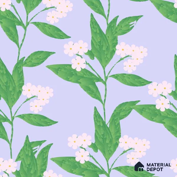 PDK037-11 | Modern Series Florals Look 40 inches Canvas Paper (Customized Size Wallpaper)