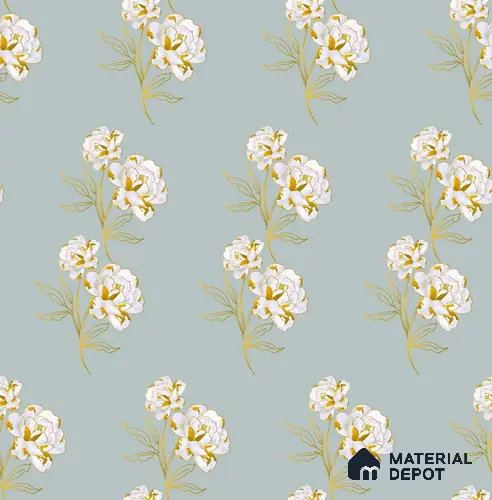 PDK038-8 | Modern Series Florals Look 40 inches Canvas Paper (Customized Size Wallpaper)