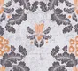 A close-up of a PDK040-3 | Traditional Series Florals Look 40 inches Sandblast Paper (Customized Size Wallpaper) available at Material Depot in Bangalore