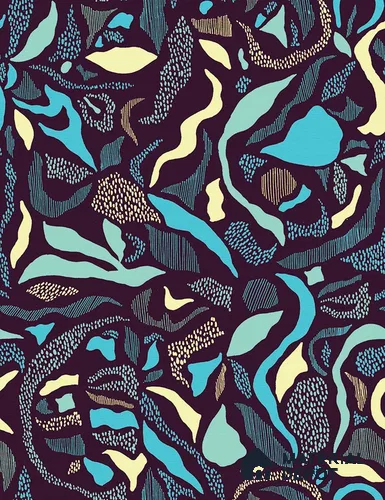 PHM002-3 | Modern Series Abstract Look 52 inches Economy Paper (Customized Size Wallpaper)