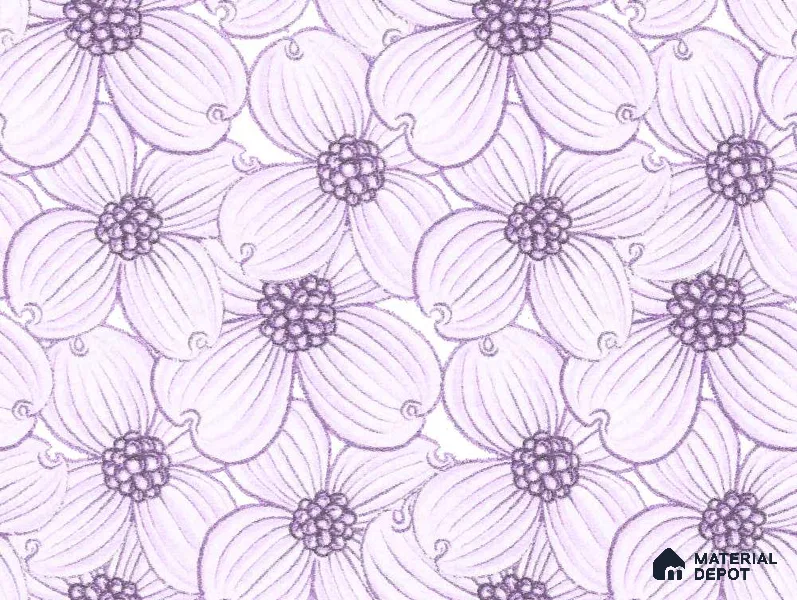 PHM007-1 | Modern Series Florals Look 40 inches Canvas Paper (Customized Size Wallpaper)