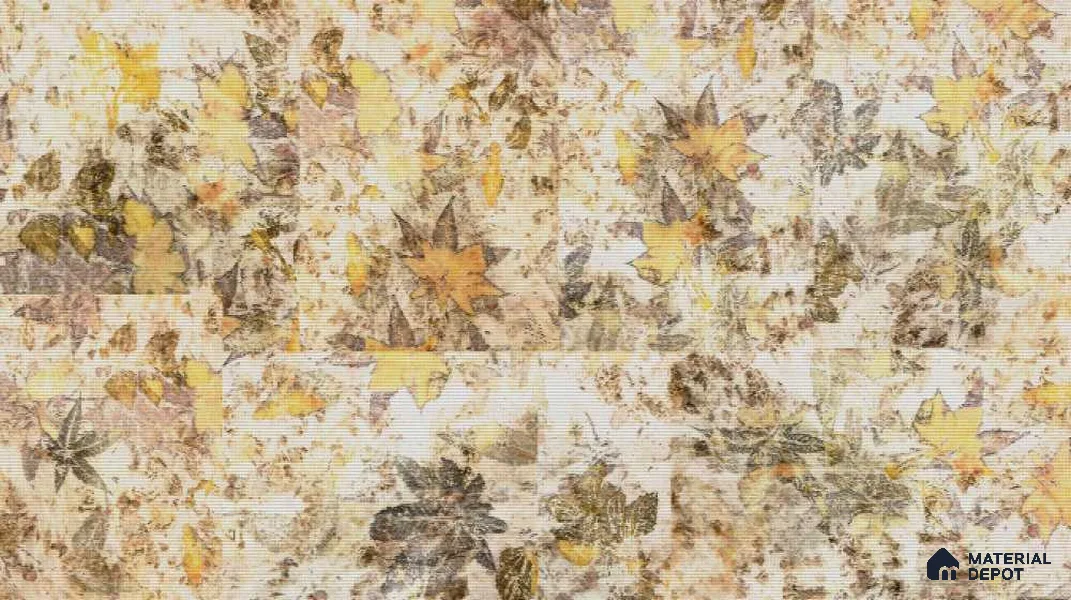 PHM009-1 | Modern Series Florals Look 40 inches Sandblast Paper (Customized Size Wallpaper)