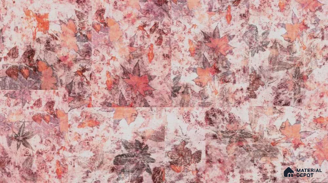 PHM009-4 | Modern Series Florals Look 50 inches Premium Paper (Customized Size Wallpaper)
