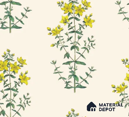 PHM010-1 | Modern Series Florals Look 50 inches Premium Paper (Customized Size Wallpaper)