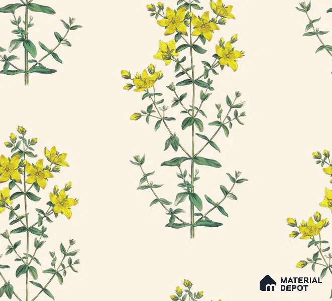 PHM010-1 | Modern Series Florals Look 50 inches Premium Paper (Customized Size Wallpaper)