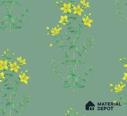 PHM010-2 | Modern Series Florals Look 40 inches Sandblast Paper (Customized Size Wallpaper)