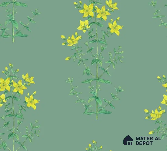 PHM010-2 | Modern Series Florals Look 40 inches Sandblast Paper (Customized Size Wallpaper)