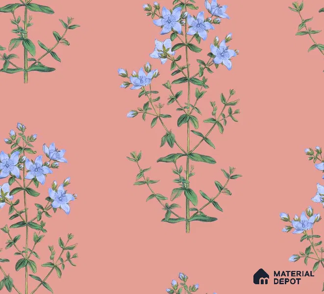 PHM010-3 | Modern Series Florals Look 40 inches Canvas Paper (Customized Size Wallpaper)