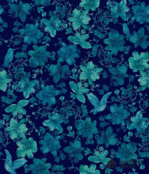 PHM012-1 | Modern Series Florals Look 52 inches Economy Paper (Customized Size Wallpaper)