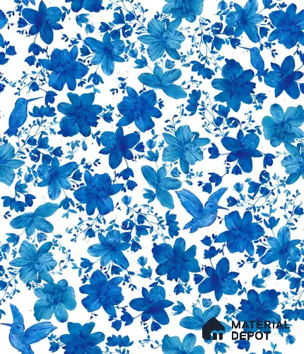 PHM012-4 | Modern Series Florals Look 40 inches Canvas Paper (Customized Size Wallpaper)