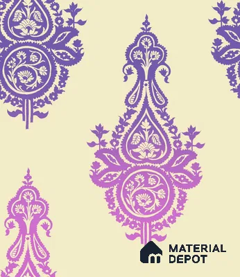 PHM020-4 | Traditional Series Damask Look 50 inches Premium Paper (Customized Size Wallpaper)
