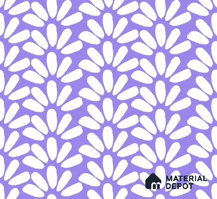 PHM029-4 | Modern Series Florals Look 40 inches Canvas Paper (Customized Size Wallpaper)
