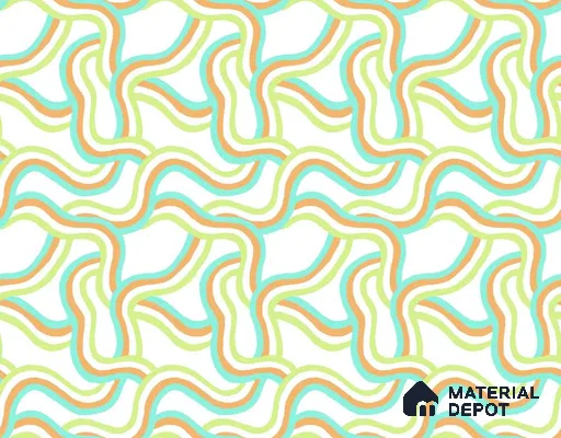 PHM034 - 1 | Kid Series Patterned Look 40 inches Canvas Paper (Customized Size Wallpaper)