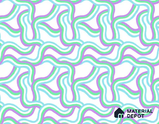 PHM034 - 3 | Kid Series Patterned Look 50 inches Premium Paper (Customized Size Wallpaper)