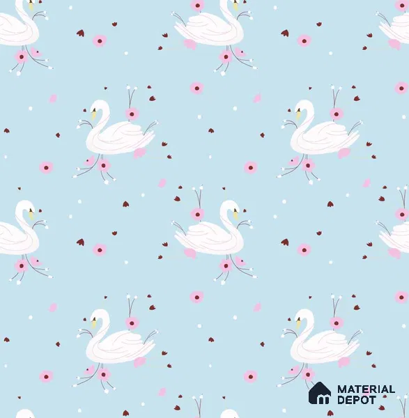 PHM037 - 2 | Kid Series Animal Print Look 40 inches Sandblast Paper (Customized Size Wallpaper)