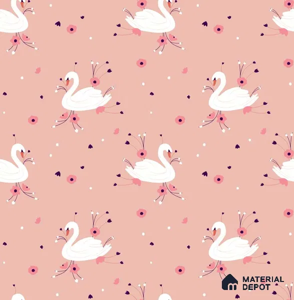PHM037 - 4 | Kid Series Animal Print Look 40 inches Canvas Paper (Customized Size Wallpaper)