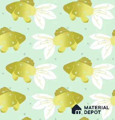 PHM038 - 7 | Kid Series Animal Print Look 40 inches Sandblast Paper (Customized Size Wallpaper)