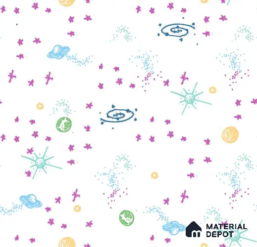 PHM039 - 1 | Kid Series Space Look 50 inches Premium Paper (Customized Size Wallpaper)