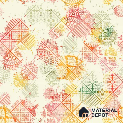 PIND001 | Modern Series Abstract Look 52 inches Economy Paper (Customized Size Wallpaper)