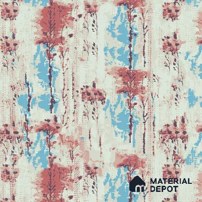 PIND002 | Modern Series Florals Look 40 inches Sandblast Paper (Customized Size Wallpaper)