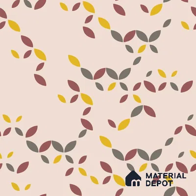 PKB003-6 | Modern Series Patterned Look 50 inches Premium Paper (Customized Size Wallpaper)