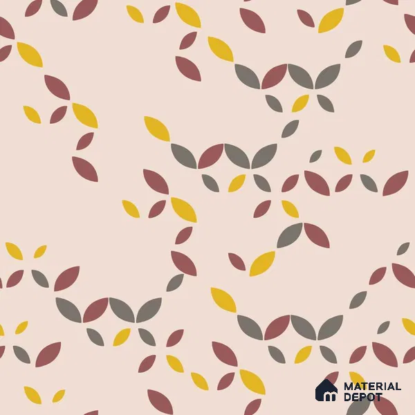 PKB003-6 | Modern Series Patterned Look 50 inches Premium Paper (Customized Size Wallpaper)