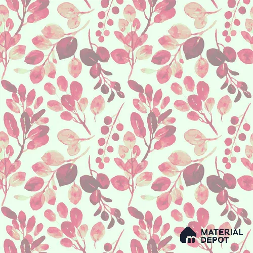 PKB005-2 | Modern Series Florals Look 40 inches Canvas Paper (Customized Size Wallpaper)