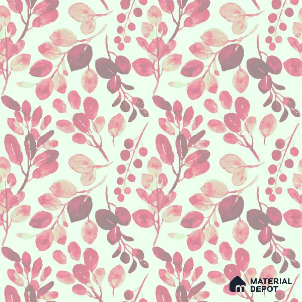 PKB005-2 | Modern Series Florals Look 40 inches Canvas Paper (Customized Size Wallpaper)