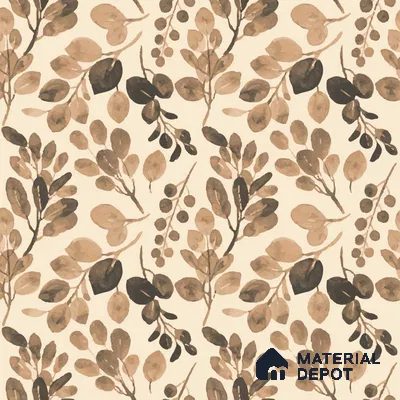 PKB005-3 | Modern Series Florals Look 40 inches Sandblast Paper (Customized Size Wallpaper)