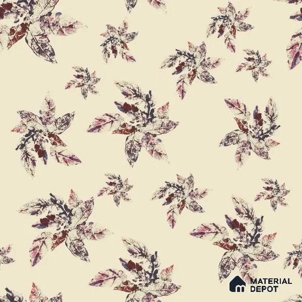 PKB006-1 | Modern Series Florals Look 52 inches Economy Paper (Customized Size Wallpaper)