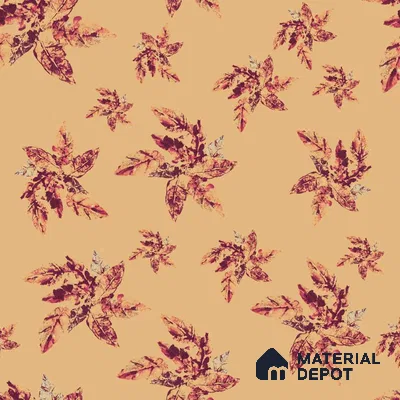 PKB006-5 | Modern Series Florals Look 52 inches Economy Paper (Customized Size Wallpaper)