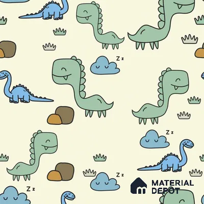 PKB007 - 1 | Kid Series Animal Print Look 50 inches Premium Paper (Customized Size Wallpaper)