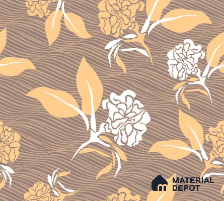 PKB008-1 | Modern Series Florals Look 50 inches Premium Paper (Customized Size Wallpaper)