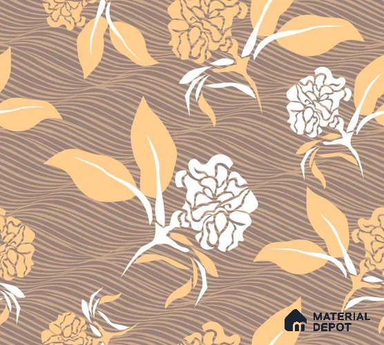 PKB008-1 | Modern Series Florals Look 50 inches Premium Paper (Customized Size Wallpaper)