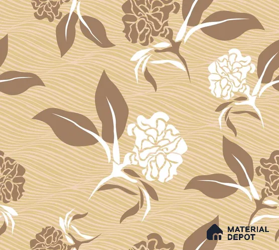 PKB008-6 | Modern Series Florals Look 40 inches Canvas Paper (Customized Size Wallpaper)